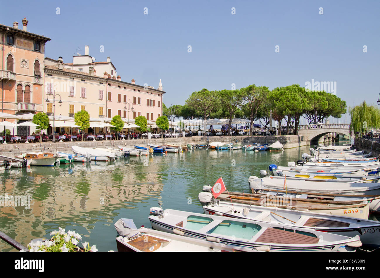 Porto Vechio, Desenzano del Garda Banque D'Images