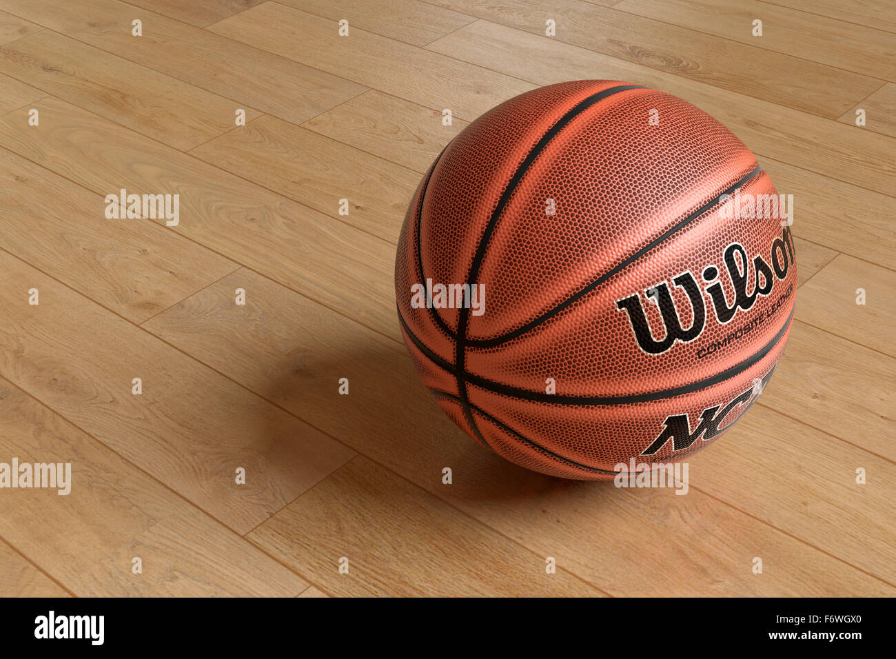 En basket-ball Basket-ball Banque D'Images