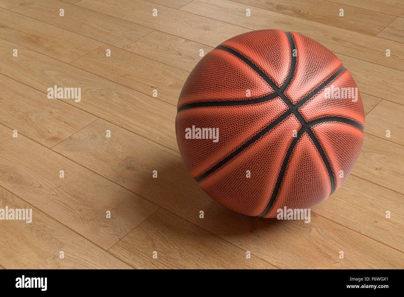 En basket-ball Basket-ball Banque D'Images