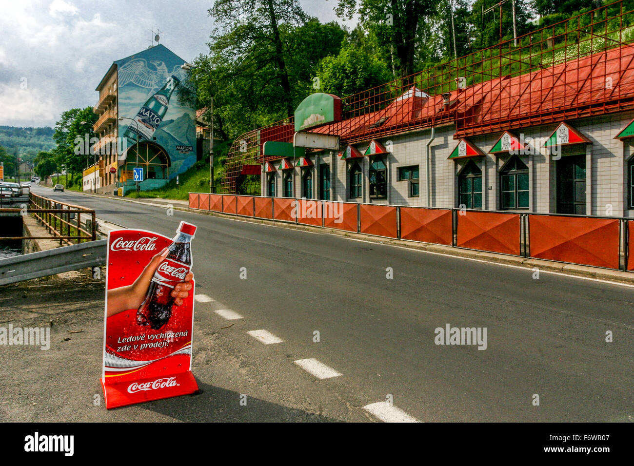 Jachymov ville thermale de Bohême de l'Ouest, République Tchèque Banque D'Images