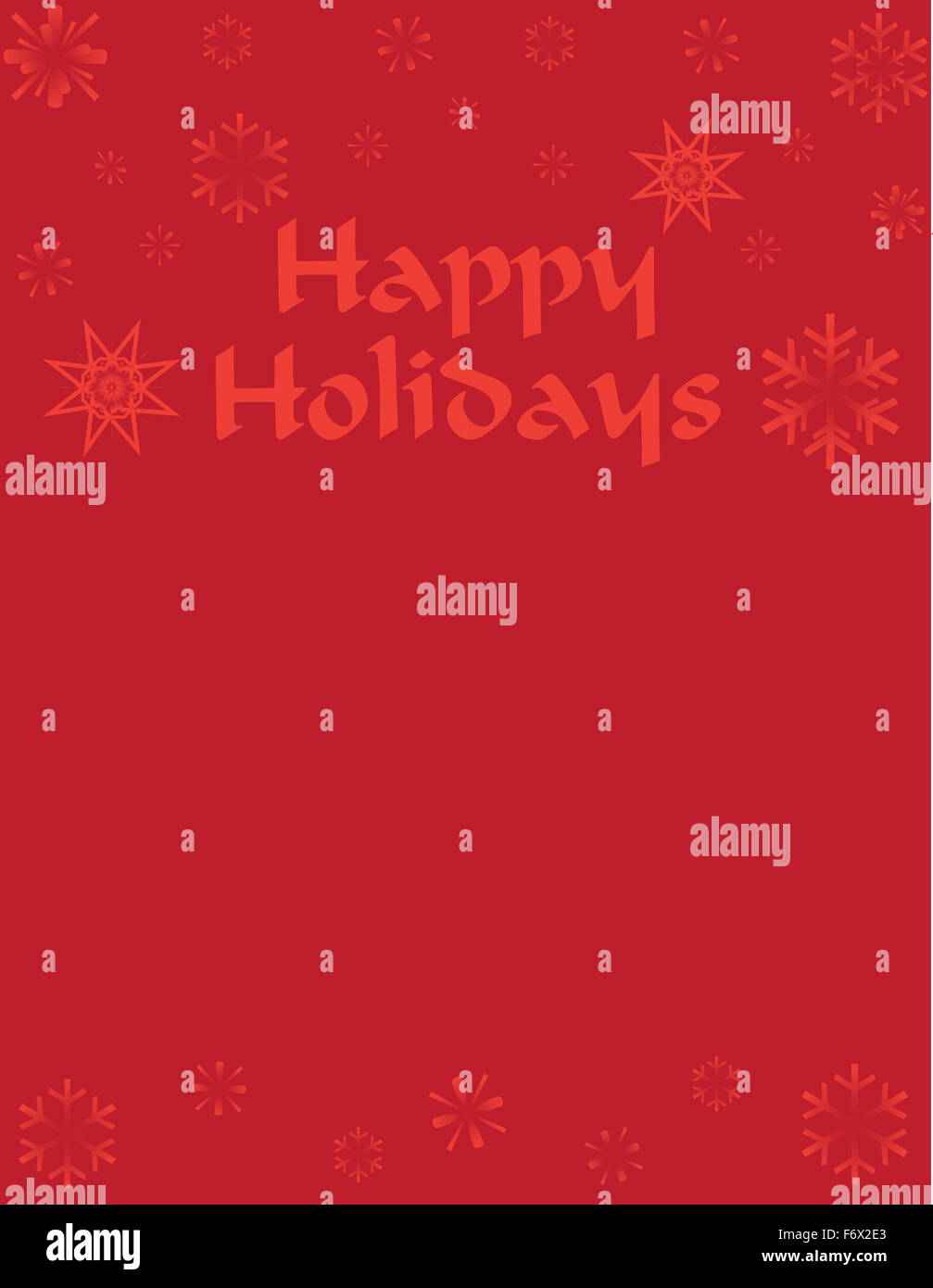 Happy Holiday Template Background Banque D'Images