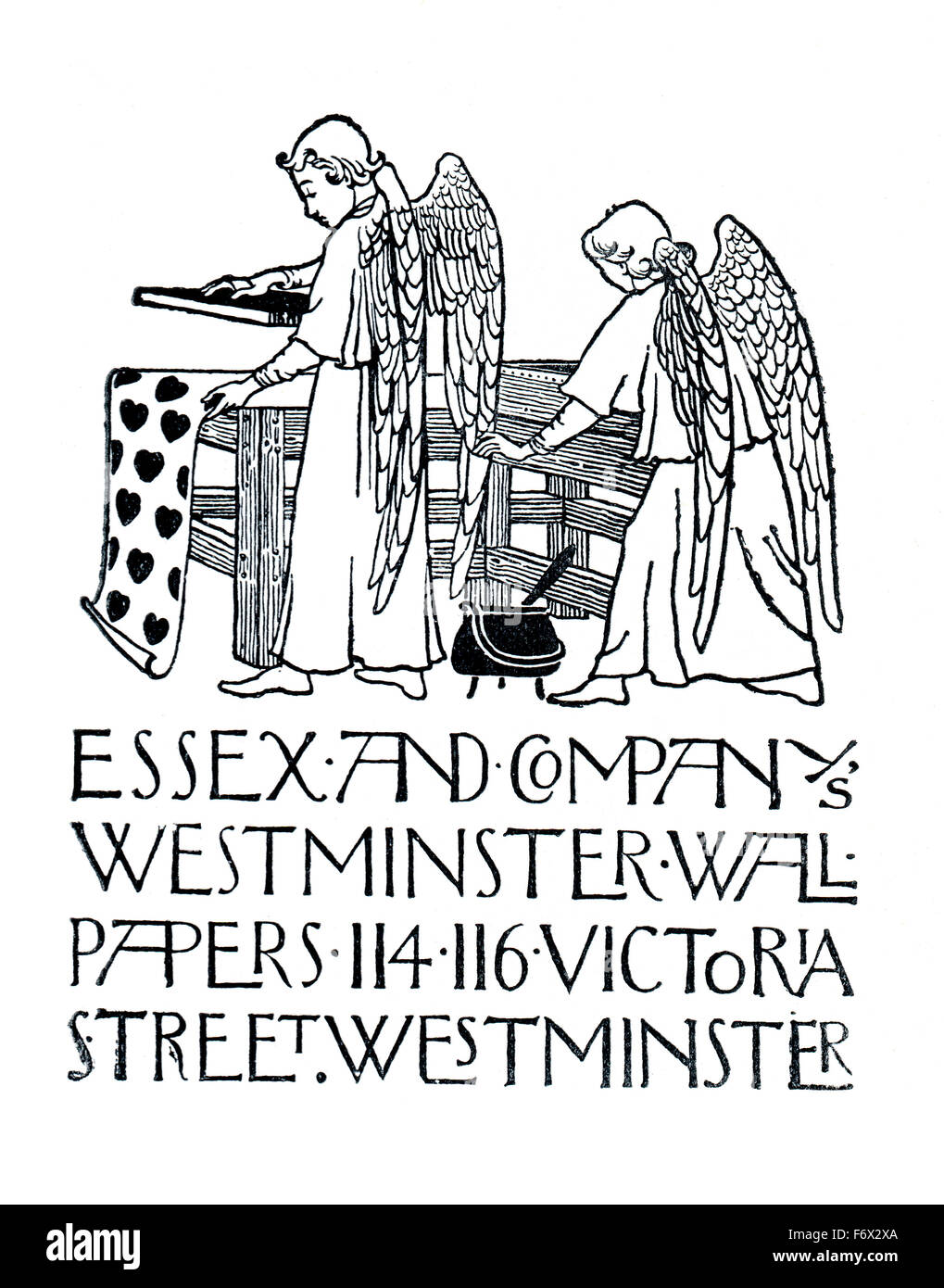 L'Essex et du Fonds d'entreprise Westminster 1903 Annonce du Studio Magazine Banque D'Images