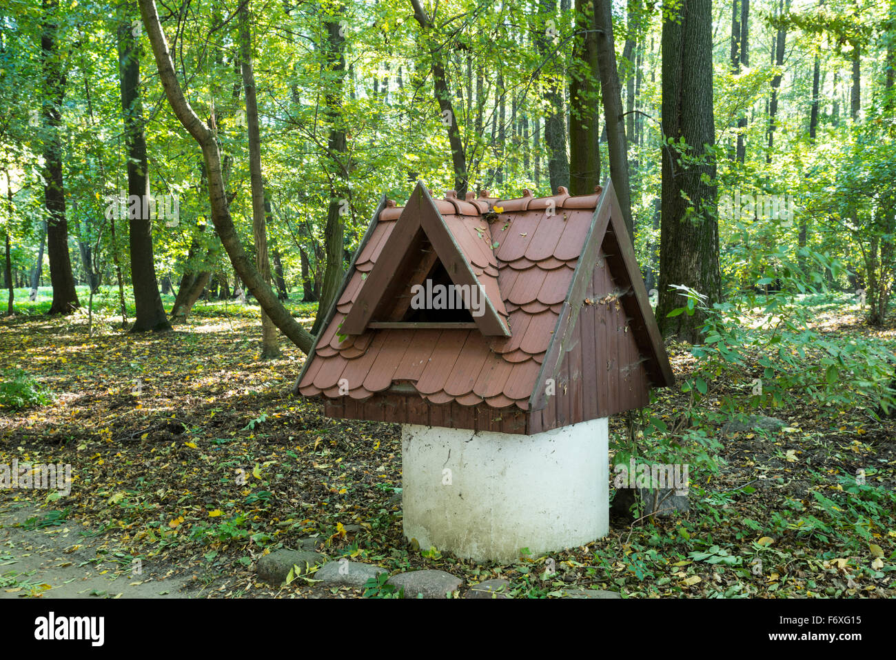 Château Radziejowice, Voïvodie de Mazovie, Pologne Banque D'Images