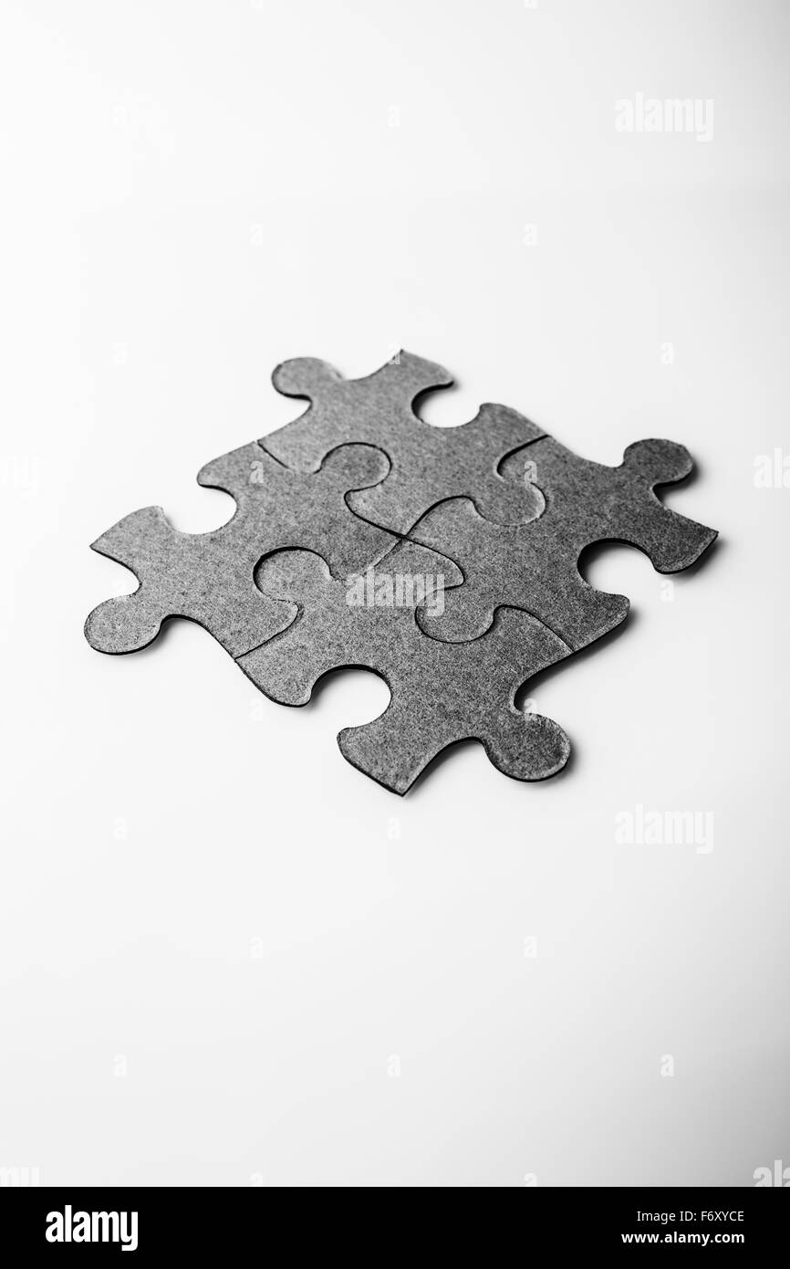 Carte plan Jigsaw Puzzle Banque D'Images