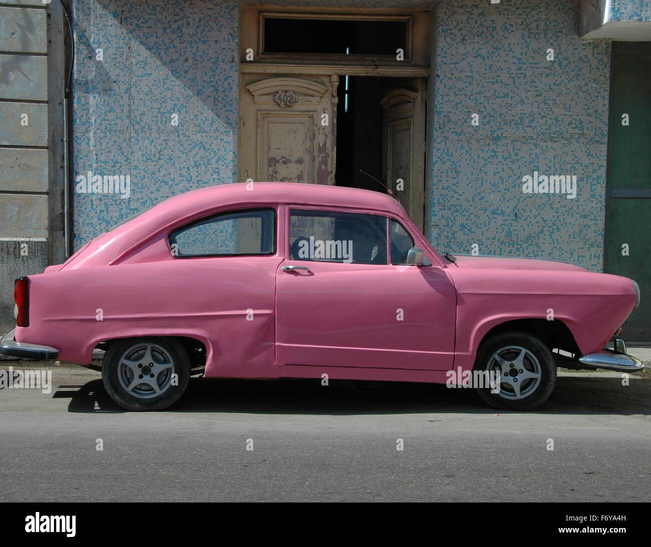 Une scène de rue à La Havane, Cuba Banque D'Images