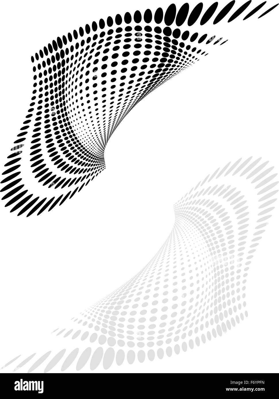 La composition de base, Web Template (Demi-ton) Vector Art Illustration de Vecteur