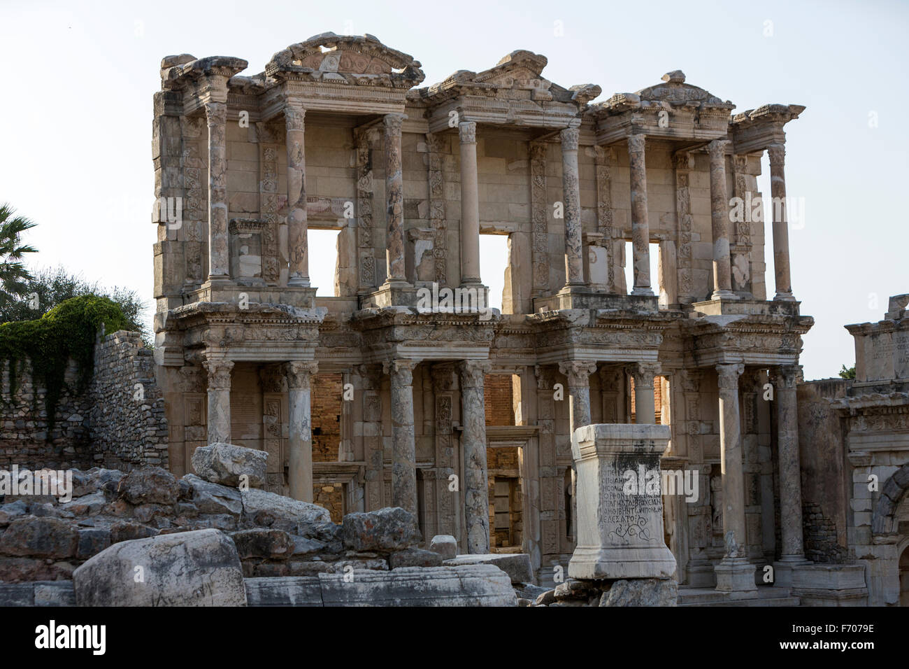 Ephèse était une ancienne ville grecque sur la côte d'Ionie, Banque D'Images