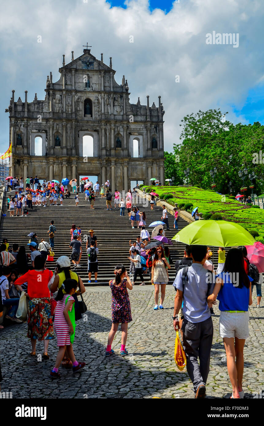 St Paul, Macao. Banque D'Images