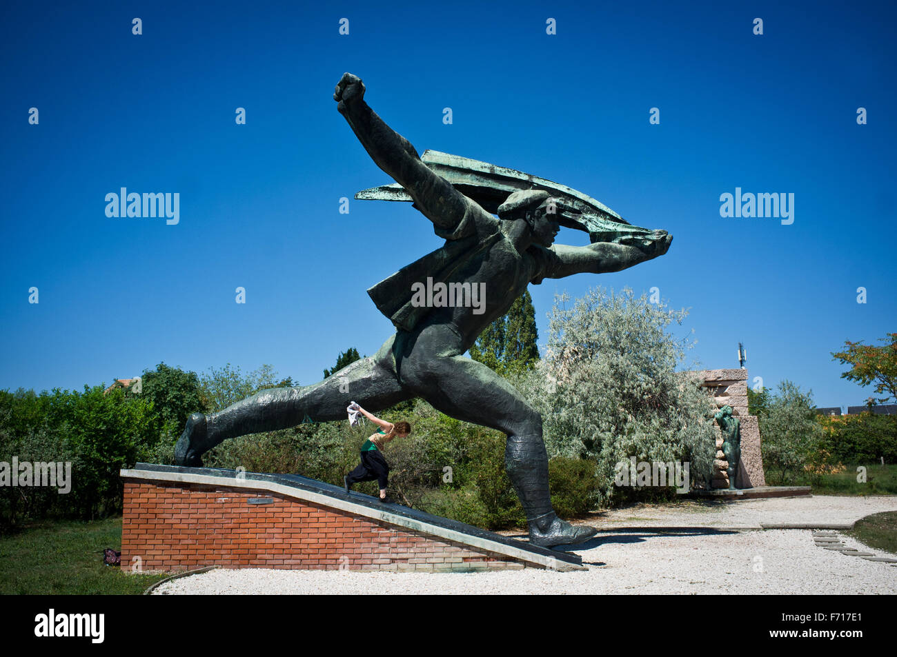Budapest Memento Park (statue) Banque D'Images