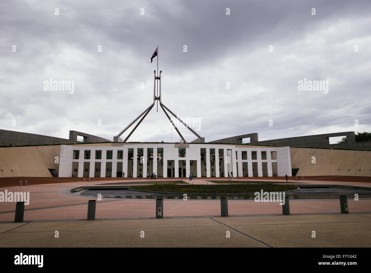 La Maison du Parlement de Canberra Banque D'Images