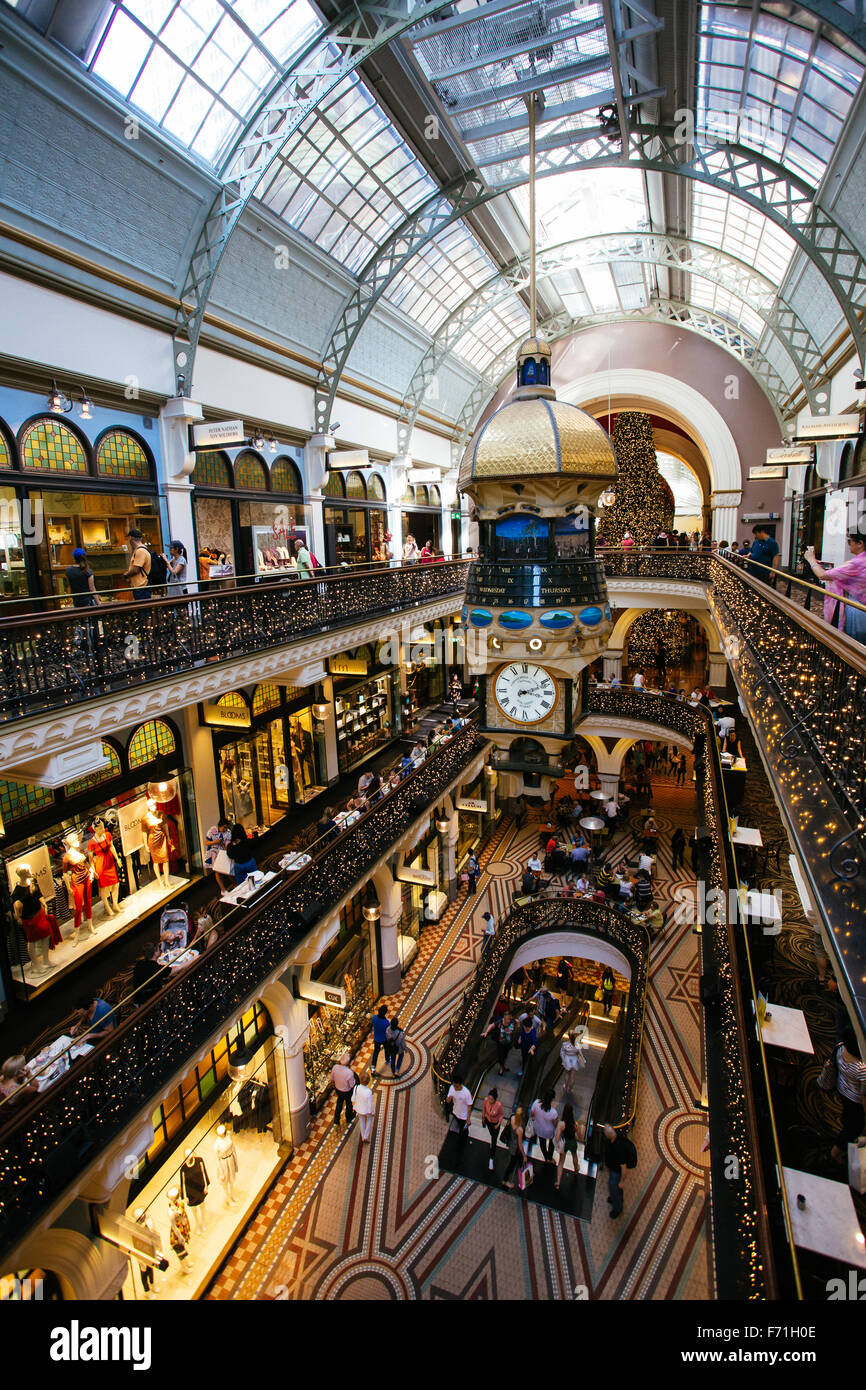 Sydney Queen Victoria Building Noël Décoration Banque D'Images