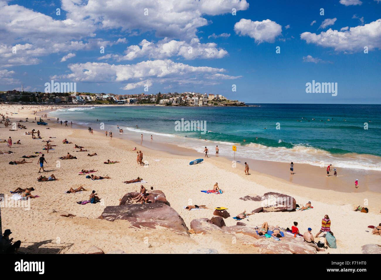 Bondi Beach Sydney Australie Banque D'Images