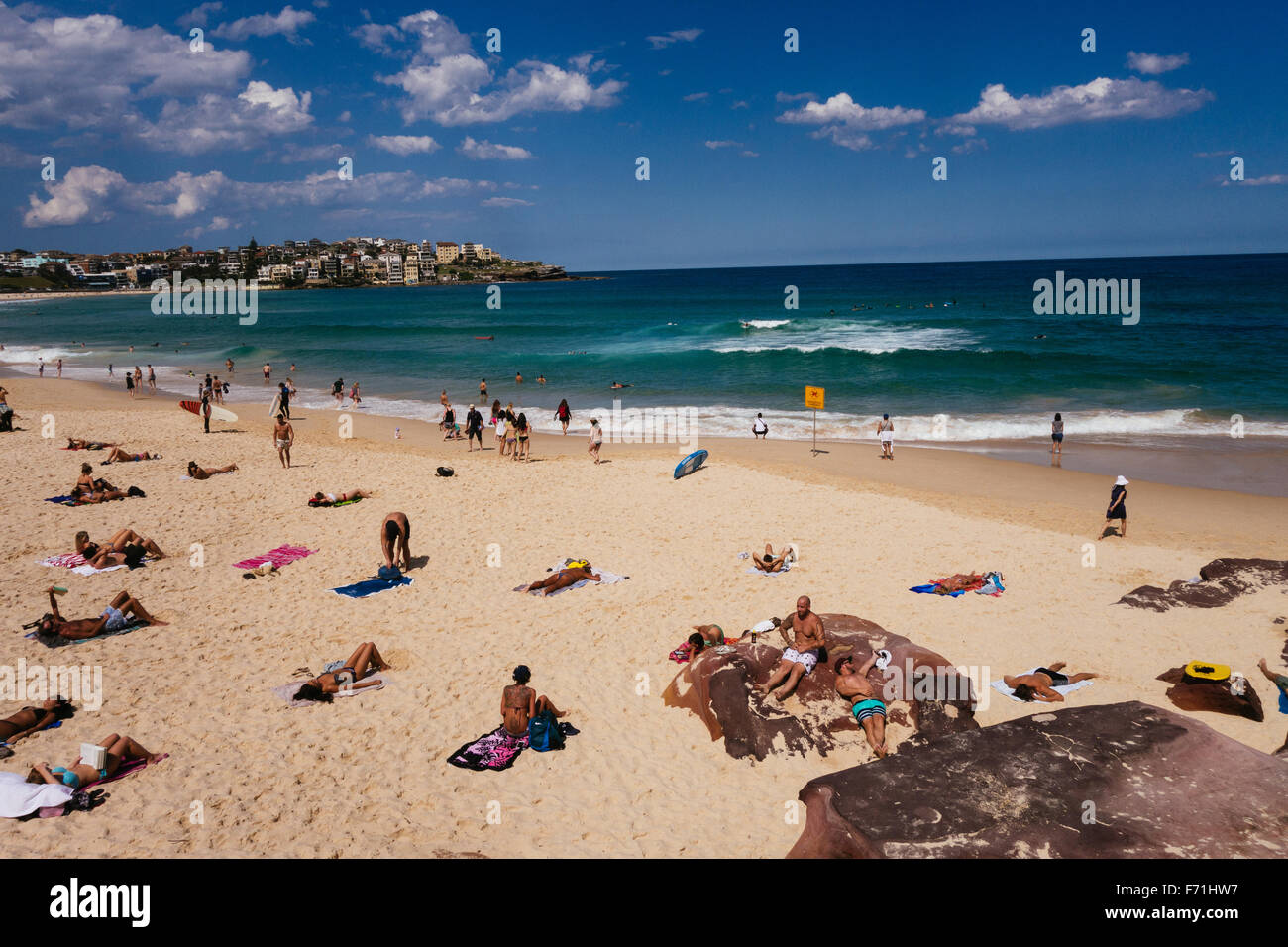 Bondi Beach Sydney Banque D'Images