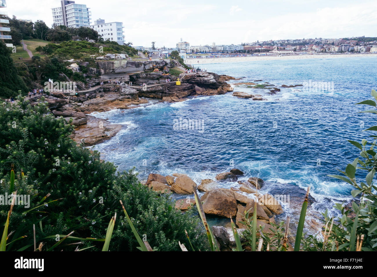 Sydney Bondi Beach coast Banque D'Images
