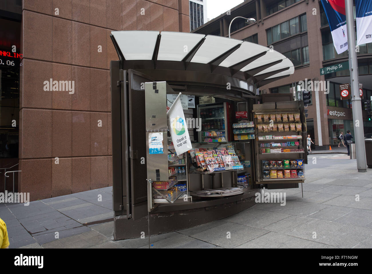 Kiosque de l'Australie Banque D'Images