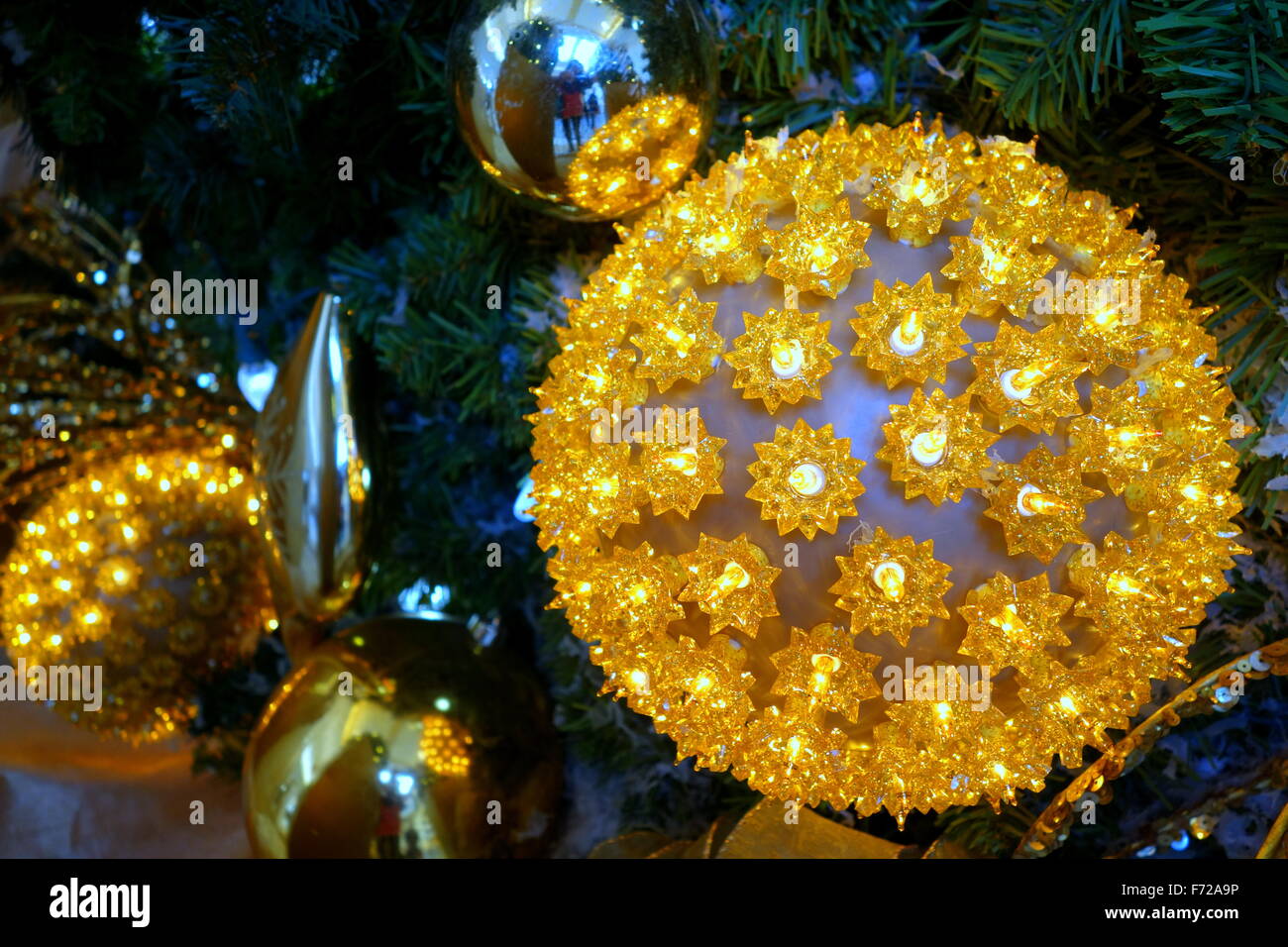 Des décorations de Noël Banque D'Images