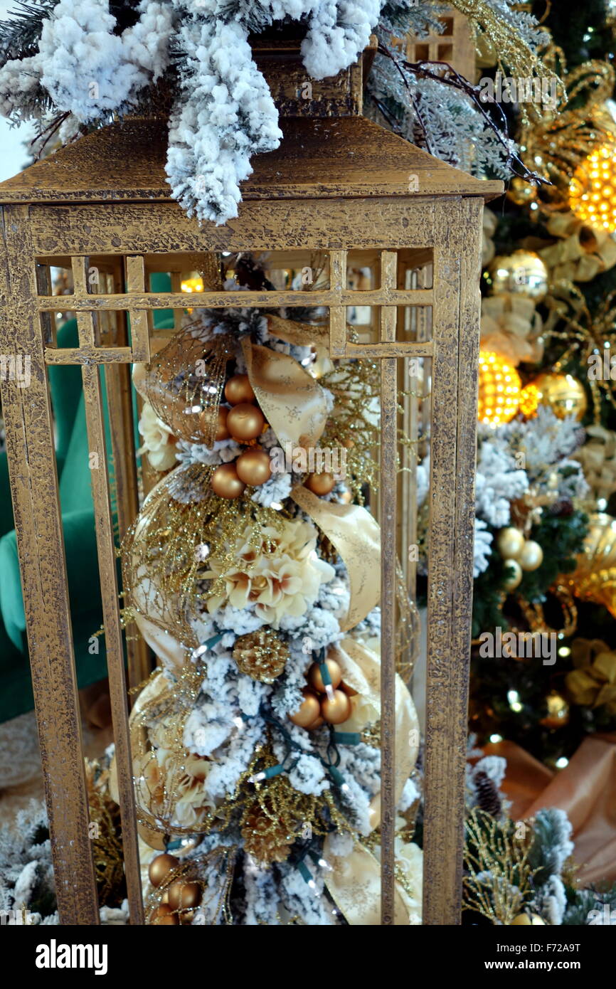 Des décorations de Noël Banque D'Images