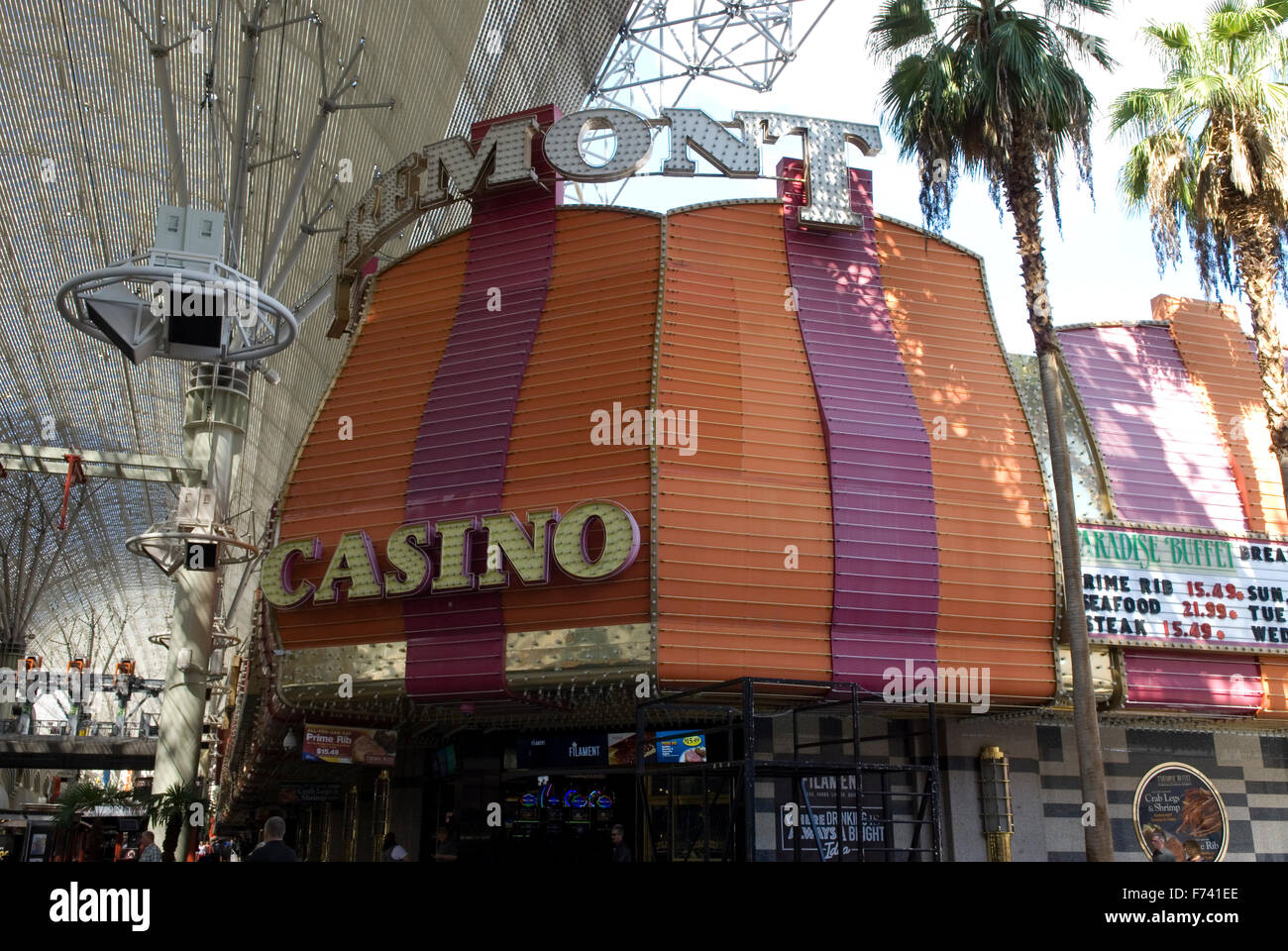 Fremont Casino Las Vegas Nevada États-Unis Banque D'Images