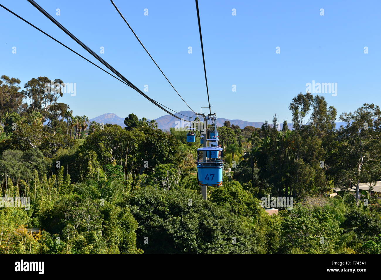 Les téléphériques de Los Angeles, Banque D'Images