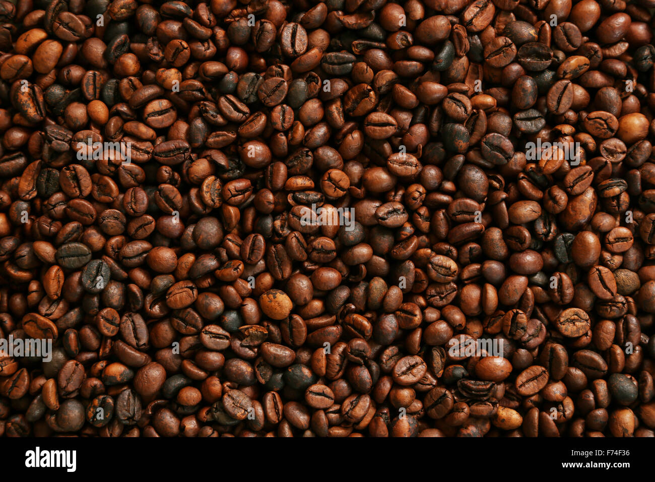 grains de café Banque D'Images