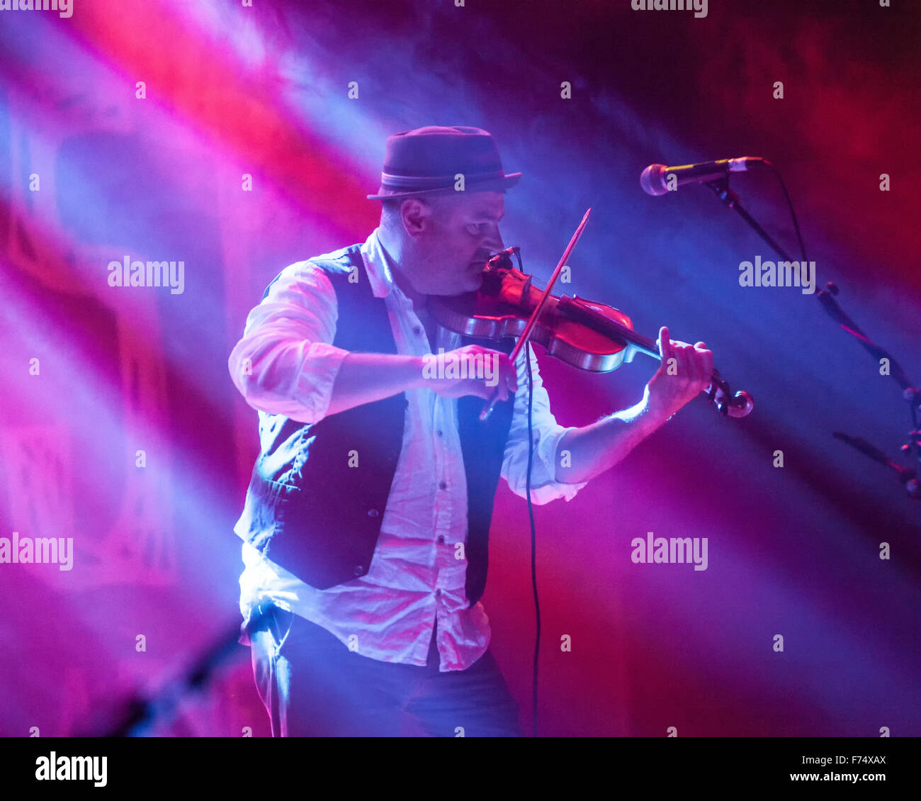 Killarney, Irlande,Juillet 30th,Sharon Shannon et groupe à Folkfest Killarney,le 30 juillet à l'INEC Killarney, Banque D'Images