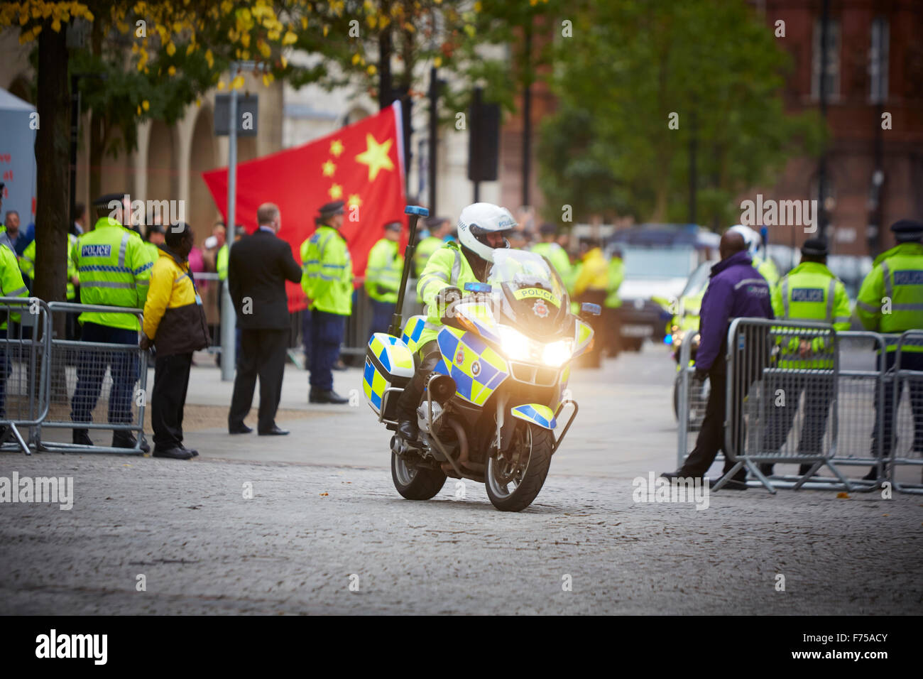 Président de la République populaire de Chine, le Secrétaire Général du Parti communiste et président de la Commission militaire centrale C Banque D'Images