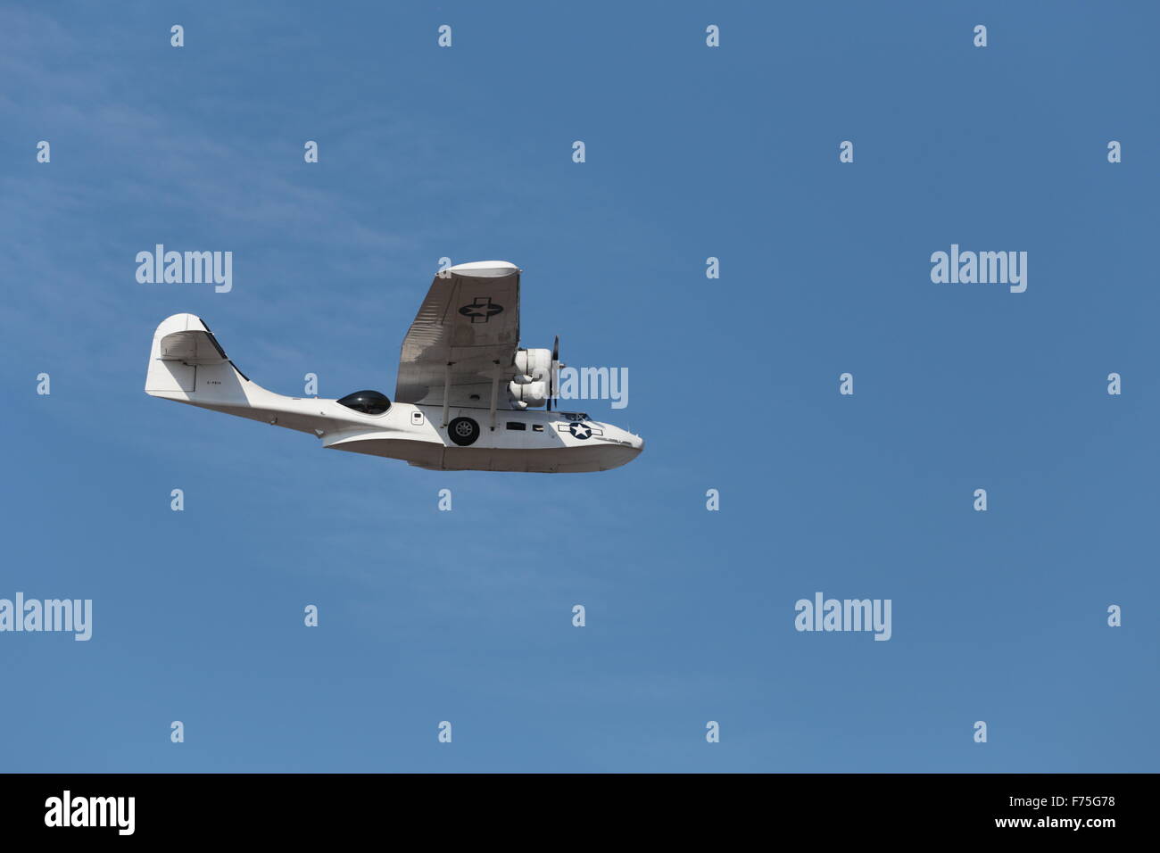 Canadian Vickers Limited PBV-1A Catalina flying boat (UK G-PBYA d'enregistrement). Banque D'Images