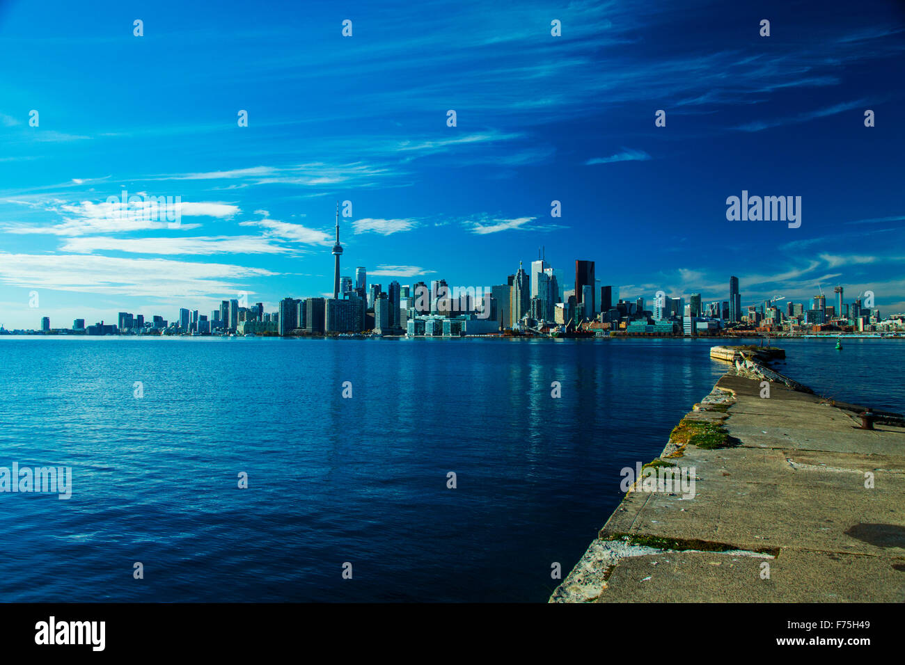 Canada Ontario Toronto, vue sur la ville Novembre 2015 Banque D'Images