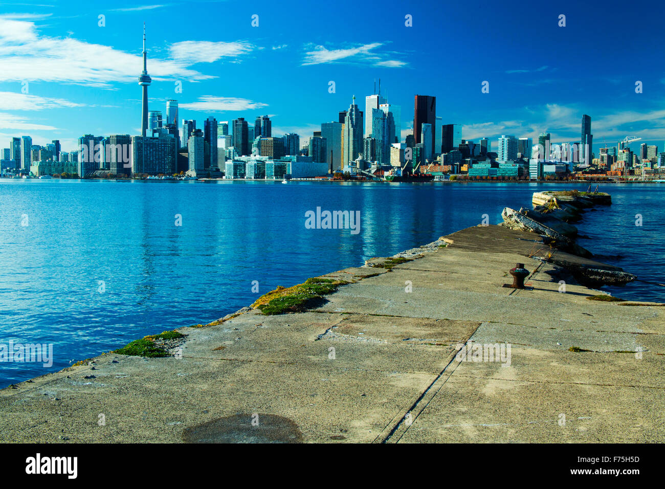 Canada Ontario Toronto, vue sur la ville Novembre 2015 Banque D'Images