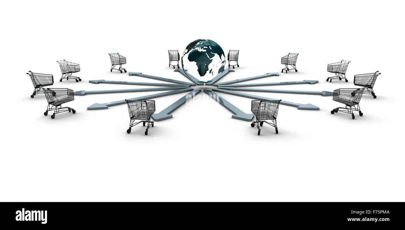 Ecommerce Banque D'Images