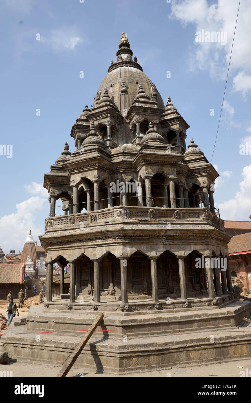 Temple Krishna, place durbar, katmandou, népal, asie Banque D'Images