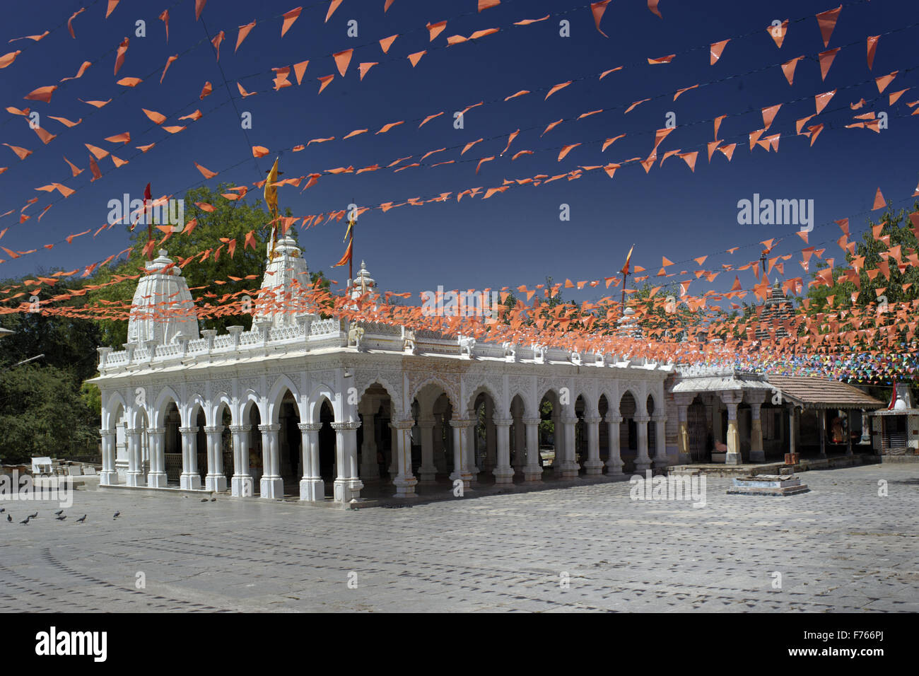 Bhidbhanjan mahadev temple, jamnagar, Gujarat, Inde, Asie Banque D'Images