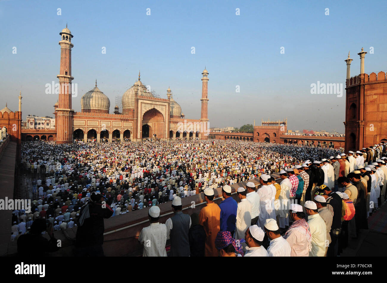 Jama Masjid, Delhi, Inde, Asie Banque D'Images