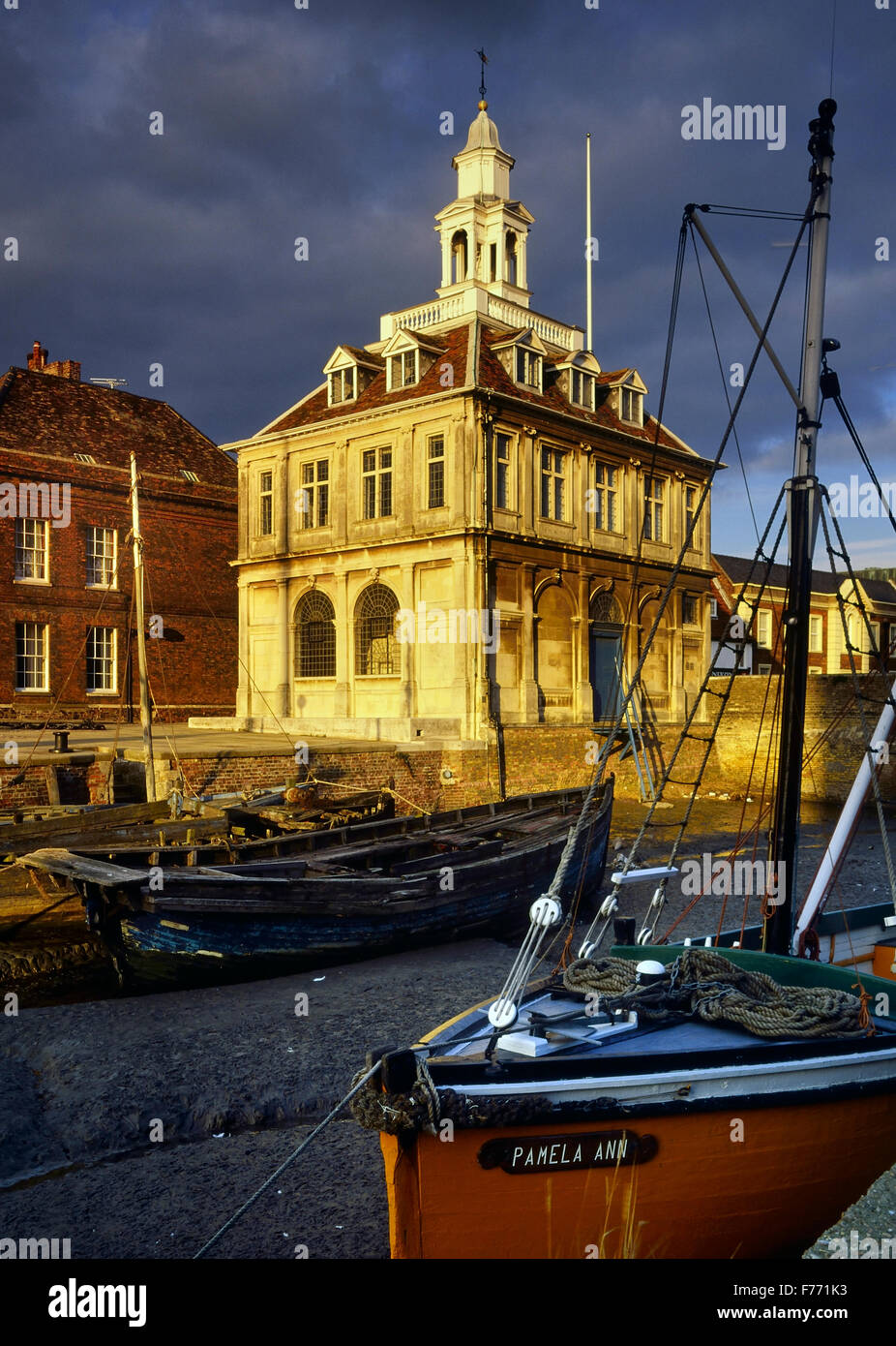 King's Lynn Custom House. Le Norfolk. L'Angleterre. UK. L'Europe Banque D'Images