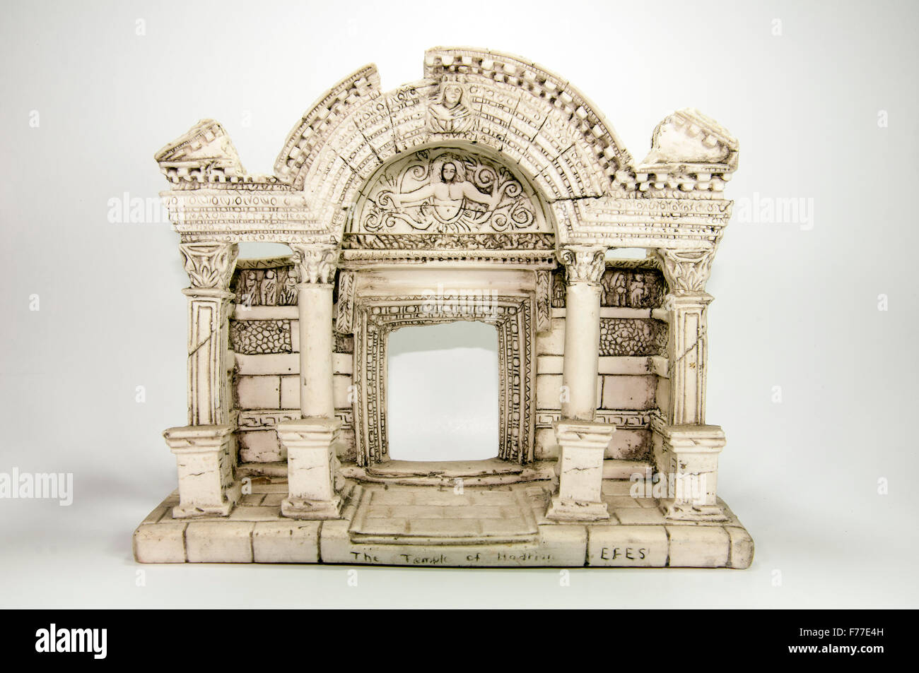 Modèle miniature de l'ancienne Grèce Banque D'Images