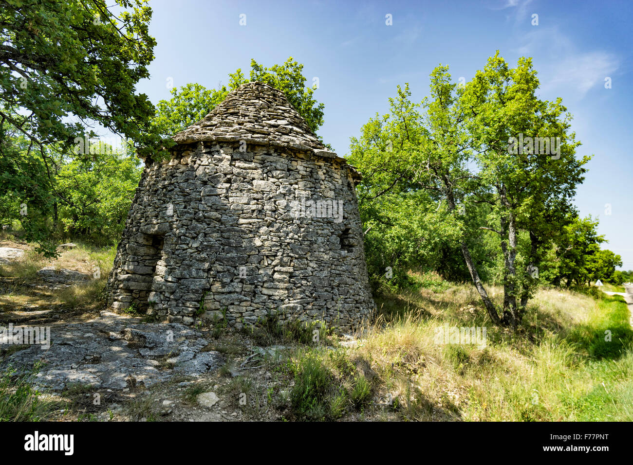 Bories, cabane en pierre, Luberon, Provence, Alpes Maritime, France Banque D'Images