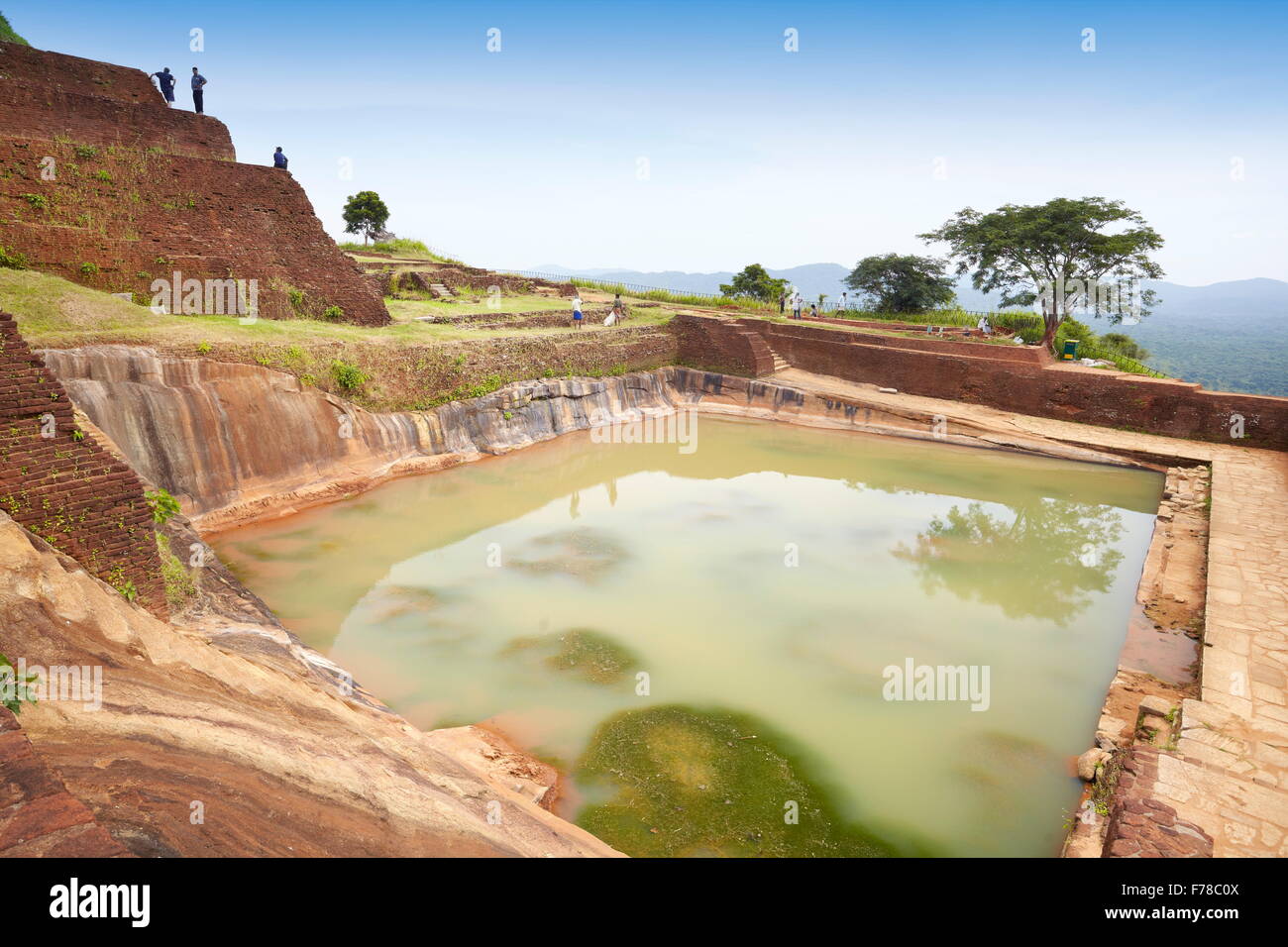 Sri Lanka - Sigiriya, ancienne forteresse, l'UNESCO Banque D'Images