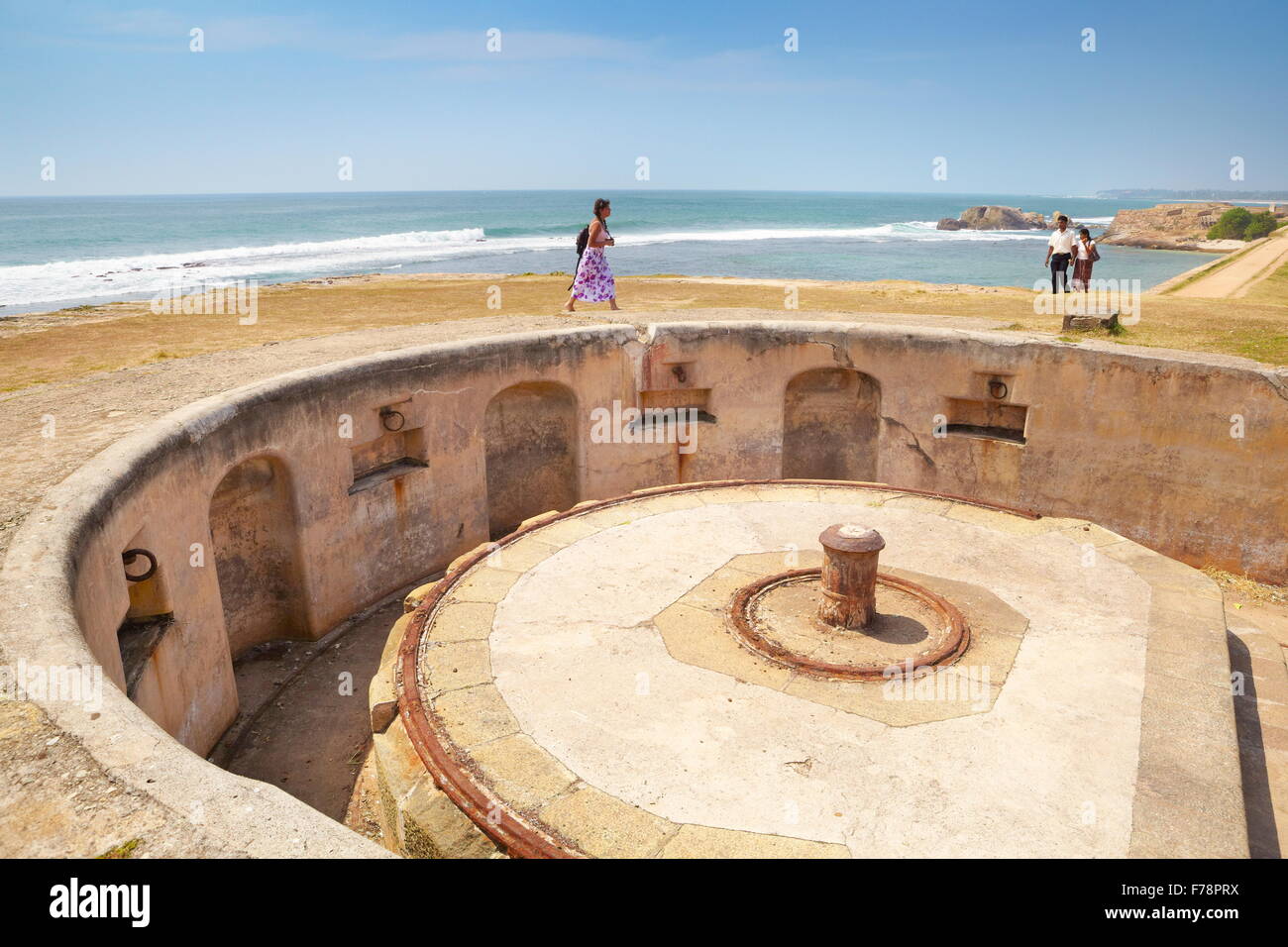 Sri Lanka - Galle, Old Fort, Site du patrimoine mondial de l'UNESCO, Banque D'Images