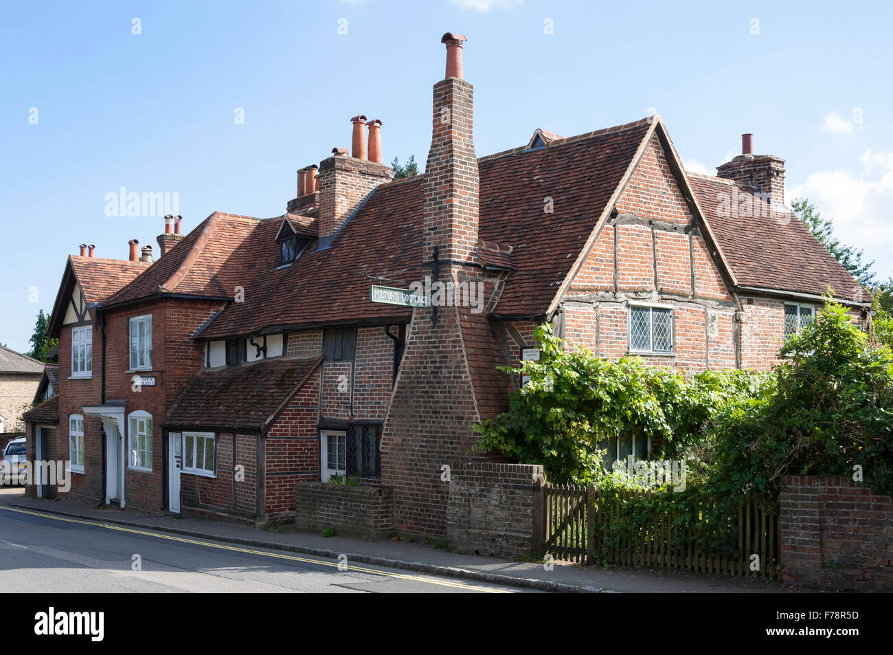 John Milton's Cottage Museum, Church Street, Beaconsfield, Buckinghamshire, Angleterre, Royaume-Uni Banque D'Images