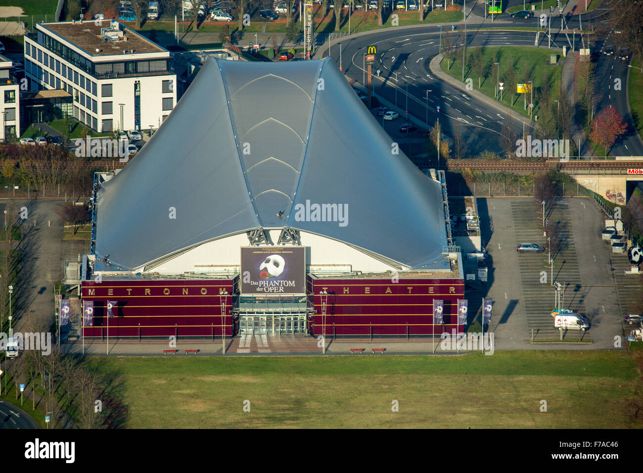 Le Fantôme de l'Opéra, Théâtre, Andrew Lloyd Webber, des divertissements sur scène, lieu au Centro, le théâtre tente, Oberhausen, Banque D'Images