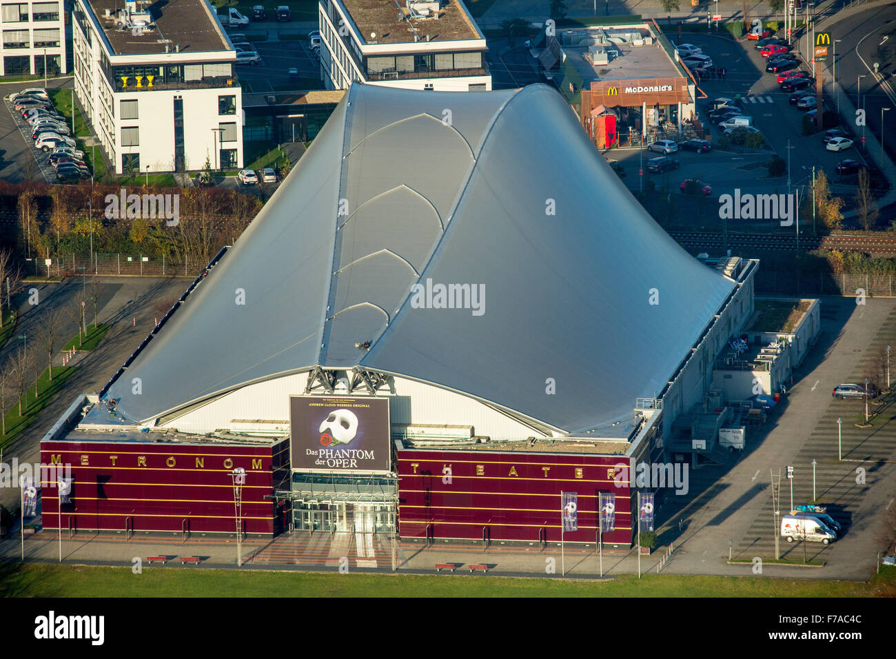 Le Fantôme de l'Opéra, Théâtre, Andrew Lloyd Webber, des divertissements sur scène, lieu au Centro, le théâtre tente, Oberhausen, Banque D'Images