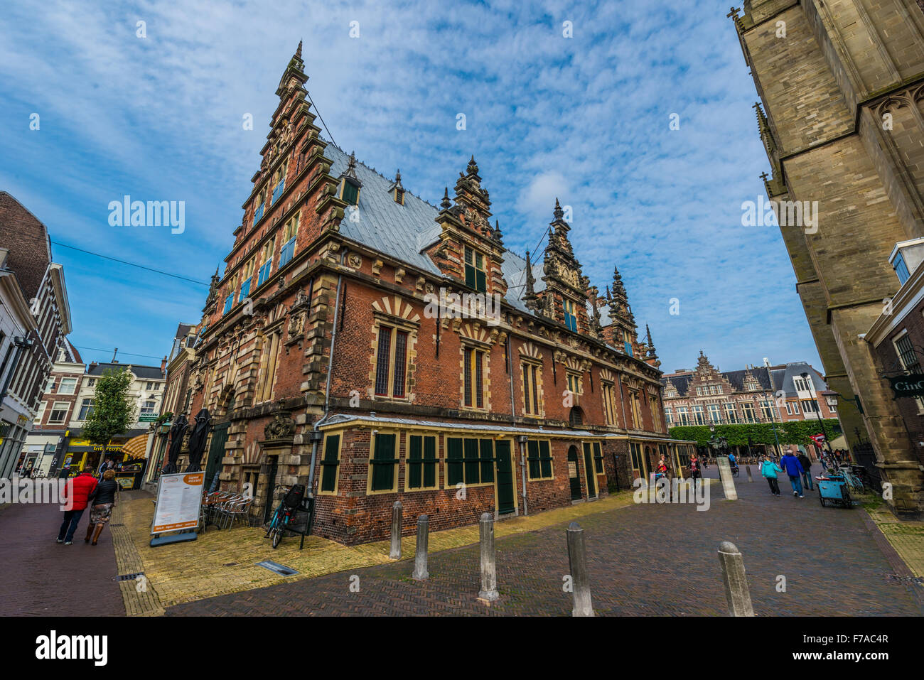 L'église en Sint-Bavo Haarlem Pays-Bas Banque D'Images