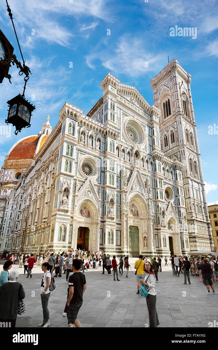 Florence, Toscane, Italie - Cathédrale de Santa Maria del Fiore Banque D'Images