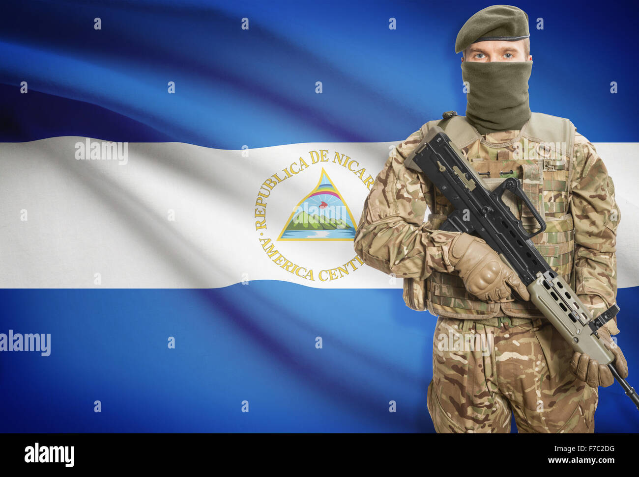 Garde nationale nicaragua Banque de photographies et d’images à haute