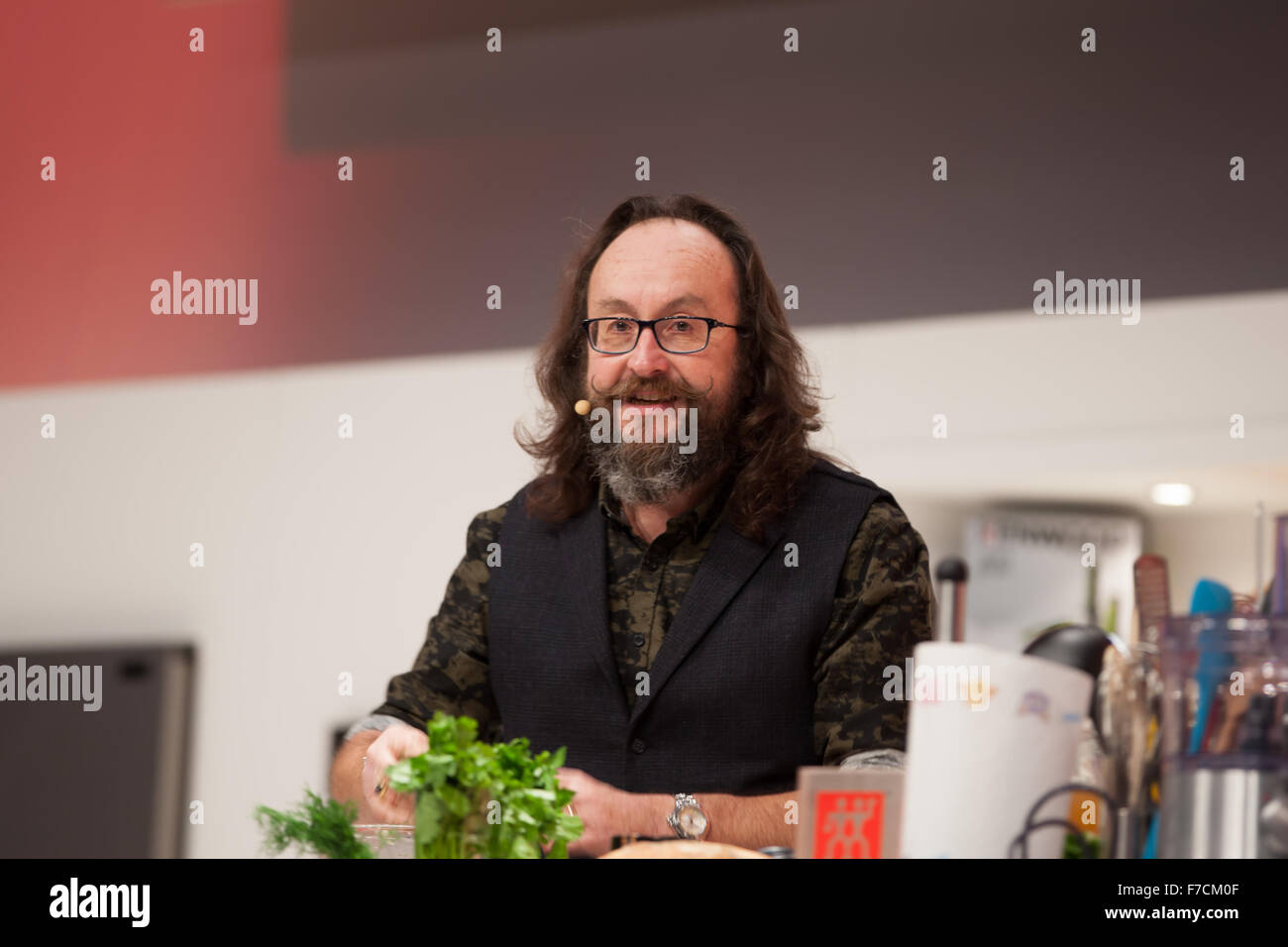 Birmingham, UK. 29 Nov, 2015. Hairy Bikers sur la scène Supertheater la cuisson d'une tempête à la bonne nourriture montrent l'hiver à la NEC de Birmingham. Crédit : Steven re/Alamy Live News Banque D'Images