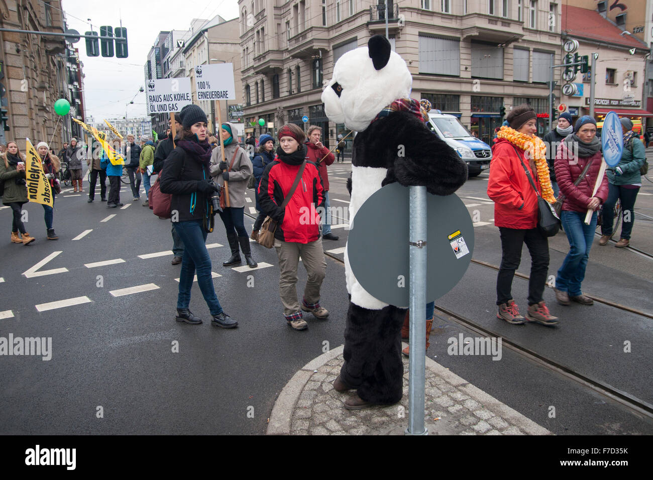 Les changements climatiques mondiaux Berlin Mars. Berlin, Allemagne. Banque D'Images