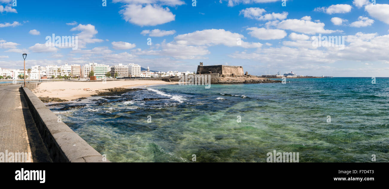 Castillo de San Gabriel, Arrecife, Lanzarote Banque D'Images