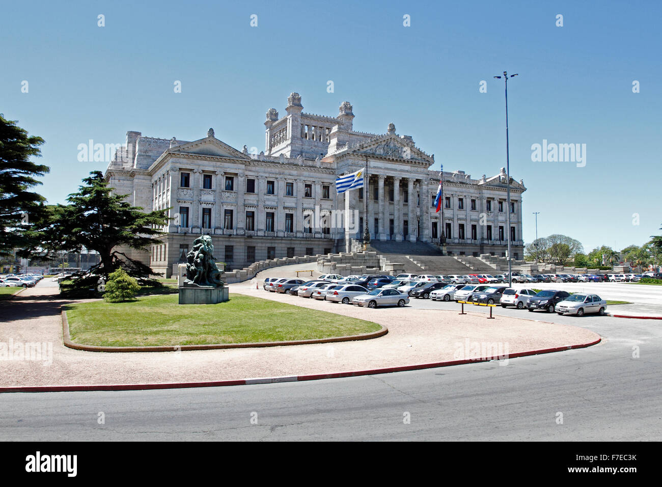 L'Uruguay, Montevideo, Palacio Legislativo, siège du gouvernement Banque D'Images