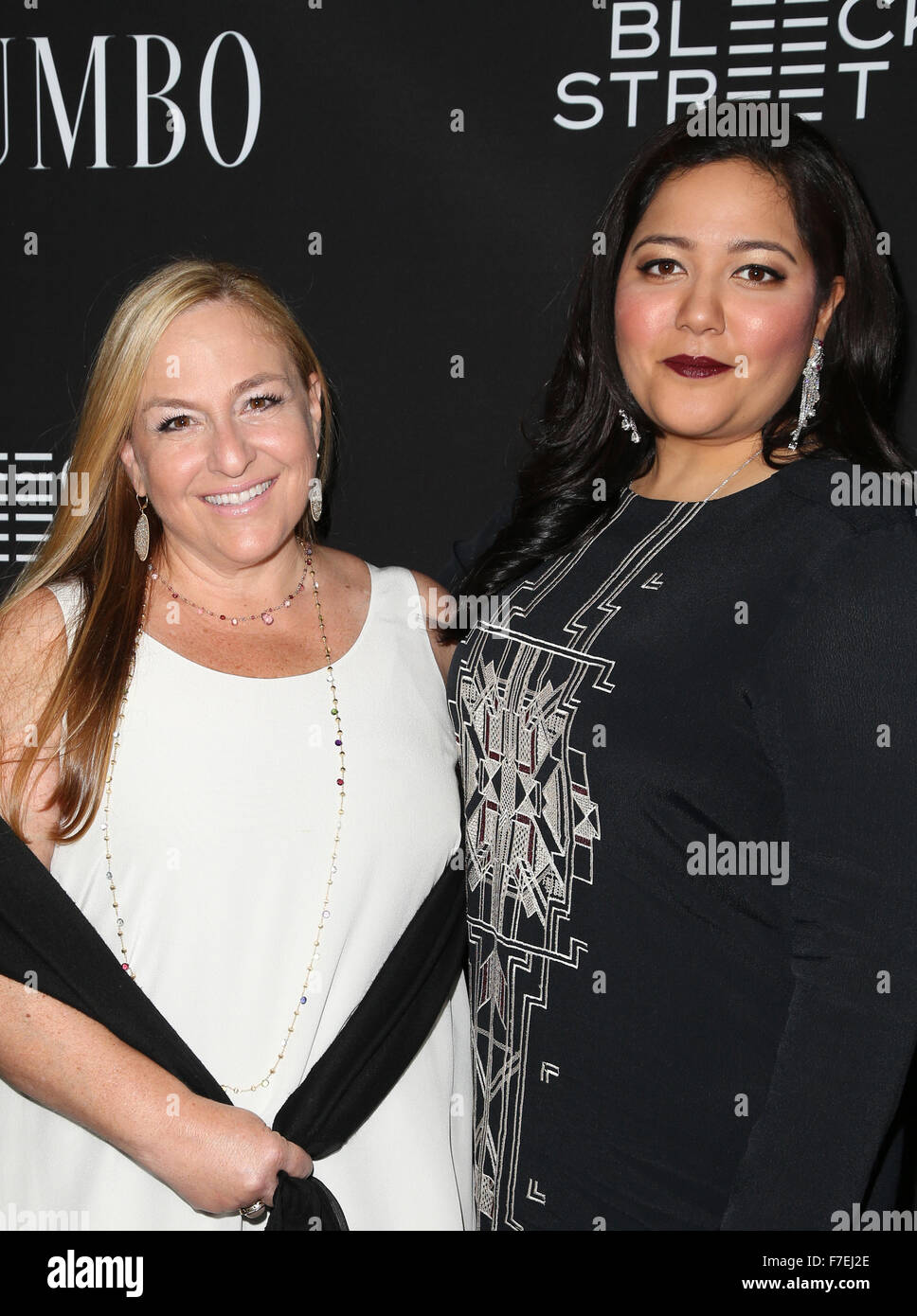 Première américaine de 'Trumbo' à Samuel Goldwyn Theatre - Arrivées avec : Monica Levinson, Shivani Rawat Où : Los Angeles, California, United States Quand : 27 Oct 2015 Banque D'Images