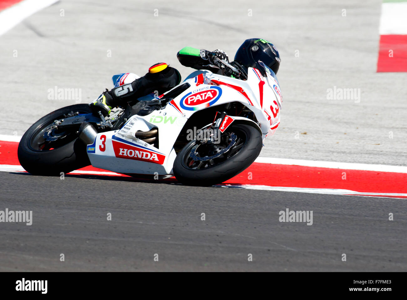 Misano Adriatico, Italie - le 21 juin : Honda CBR 650F de IDWe Racing Team, pilotée par WILFORD Sam Banque D'Images